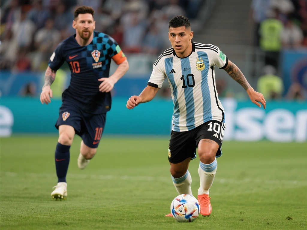 阿根廷世界杯阵容揭秘：梅西与洛夫朗双星闪耀，球队实力深度剖析