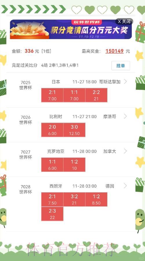 2026世界杯最佳盘口推荐指南