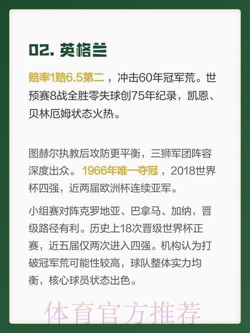 2026世界杯热门赛事与夺冠热门球队深度解读 2026世界杯热门赛事与夺冠热门球队深度解读